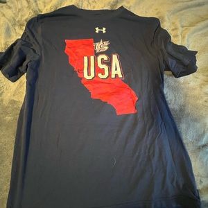 Under armor USA baseball shirt